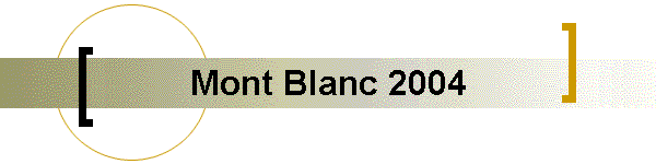 Mont Blanc 2004