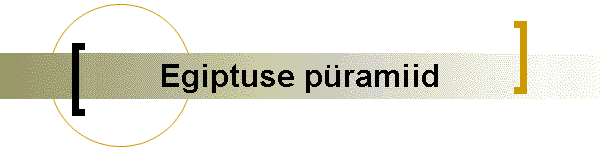 Egiptuse p�ramiid