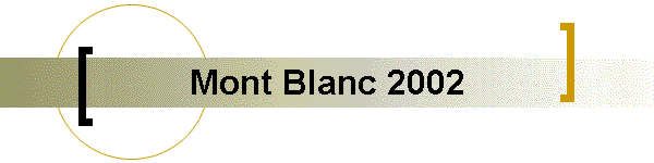 Mont Blanc 2002