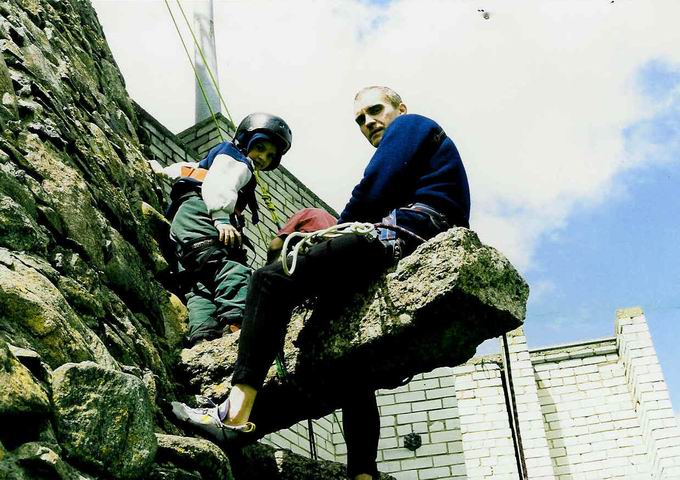 Siim P�hn ja Kaido P�hn Karula vesklil.