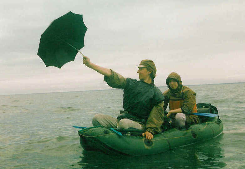 Erki ja Tiina V�inamerel.